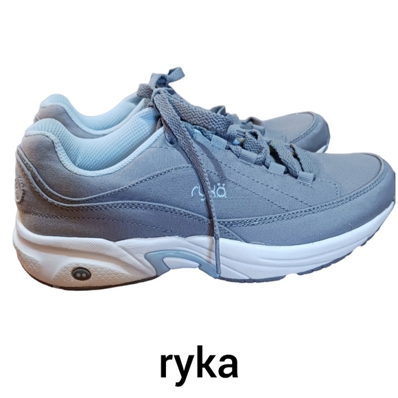 Ryka Catalyst III Sneakers Size 10 W Grey And White - Picture 1 of 7
